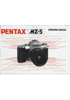 Pentax MZ 5 manual. Camera Instructions.